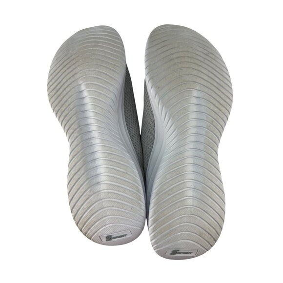 S Sport By Skechers Women's Resse 2.0 Elastic Pull on Sneakers in Grey Size 10 - Picture 11 of 12